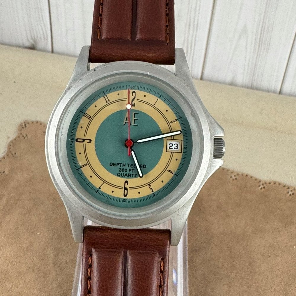 Freestyle AE Performance Timing Machines Men's Silver Tone Date Watch